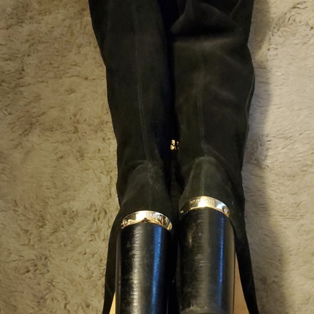 Michael Kors suede black boots - Picture 3 of 4